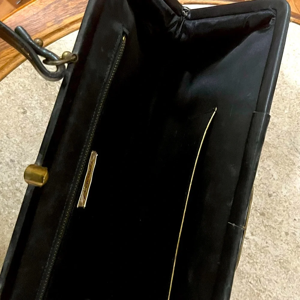 Antique tapestry purse. Perfect condition - Picture 6 of 9